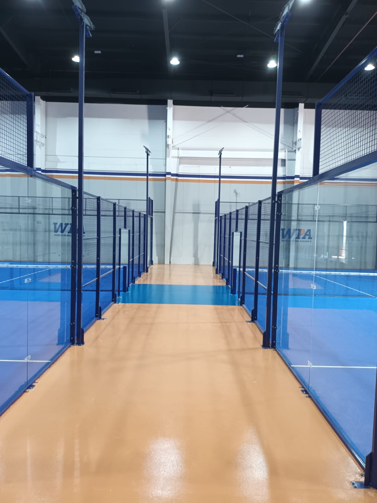 INDOOR PU RUBBER FLOOORING AT WPA - HHTW